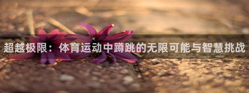 ug环球官网：超越极限：体育运动中蹲跳的无限可能与智慧挑战