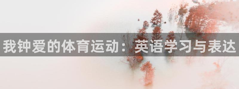 ug环球官网注册：我钟爱的体育运动：英语学习与表达