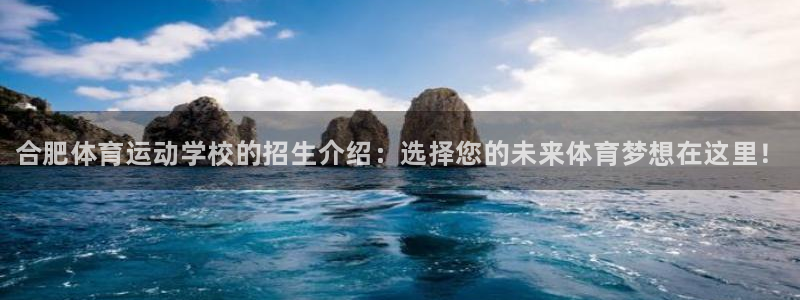 ug环球官网：合肥体育运动学校的招生介绍：选择您的未来体育梦想在这里！